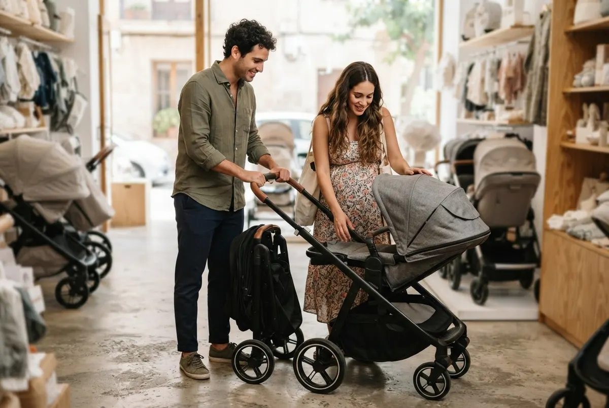 Cómo elegir un carrito de bebé